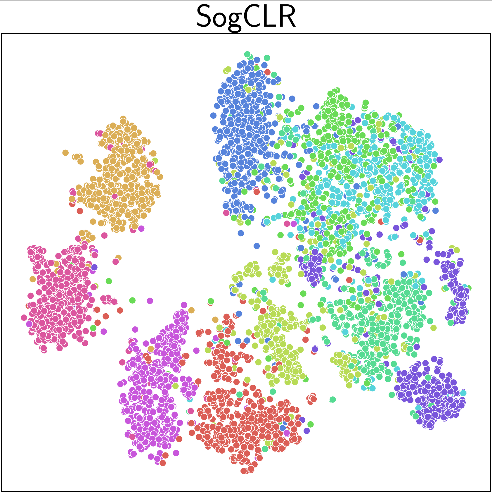 SogCLR t-SNE